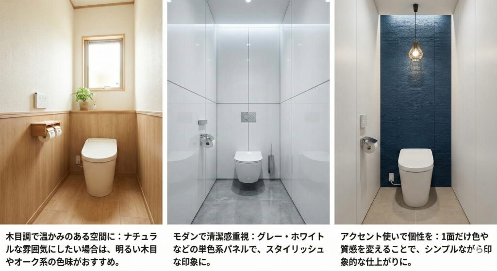 トイレ壁パネルのおしゃれなデザインと選び方