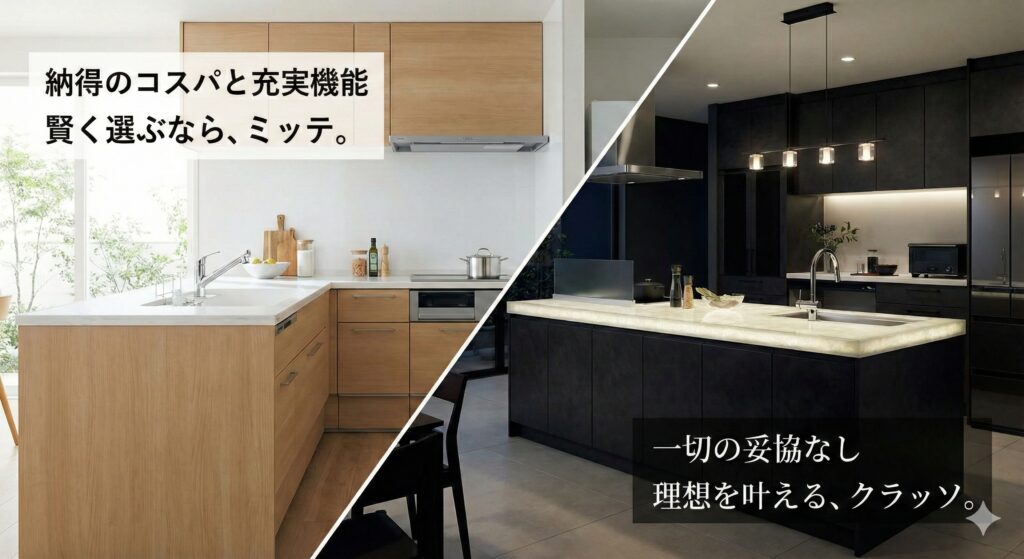 ミッテとクラッソの違い