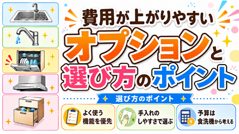 費用が上がりやすいオプションと選び方のポイント